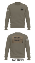 Muscogee Nation Police Tactical Medical team 86910263 Crew Neck Sweatshirt - 3