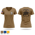 USS Fitzgerald Women's Short Sleeve V-neck Shirt - 1