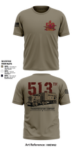 513th Transportation Company 84942366 Old School Cotton Feel Shirt - 105