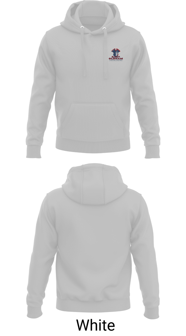 Hoodie, East Oldham Middle School, Cheer, Teamtime, Team time, sublimation, custom sports apparel, team uniforms, spirit wear, spiritwear, sports uniforms, custom shirts, team store, custom team store, fundraiser sports, apparel fundraiser
