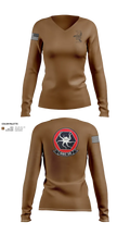 HSC-28 24989538 Women's Long Sleeve V-neck Shirt - 51