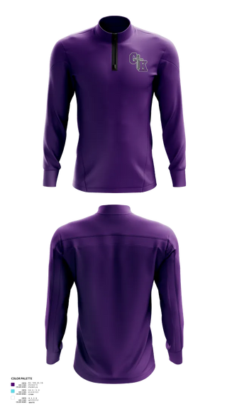 Quarter Zip Jacket, Columbia Knights Football, , Teamtime, Team time, sublimation, custom sports apparel, team uniforms, spirit wear, spiritwear, sports uniforms, custom shirts, team store, custom team store, fundraiser sports, apparel fundraiser