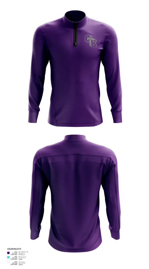 Quarter Zip Jacket, Columbia Knights Football, , Teamtime, Team time, sublimation, custom sports apparel, team uniforms, spirit wear, spiritwear, sports uniforms, custom shirts, team store, custom team store, fundraiser sports, apparel fundraiser