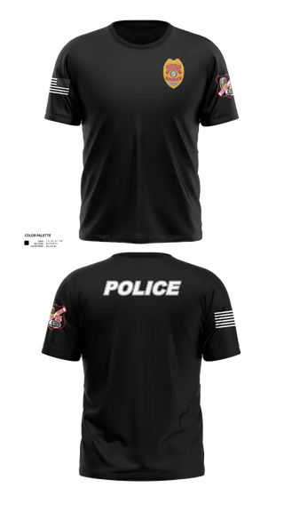 Old School Cotton Feel Shirt, Strafford Police, Police, Teamtime, Team time, sublimation, custom sports apparel, team uniforms, spirit wear, spiritwear, sports uniforms, custom shirts, team store, custom team store, fundraiser sports, apparel fundraiser