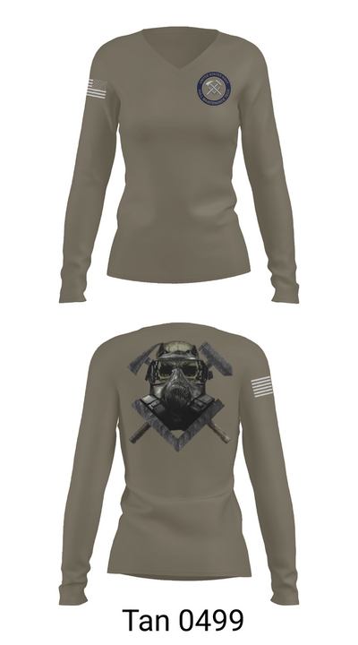 Repair 40995241 Women's Long Sleeve V-neck Shirt - 73