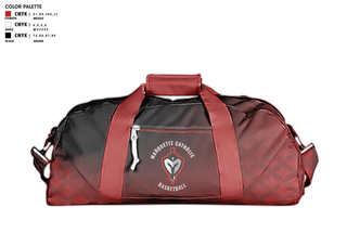 Duffle Bag, Marquette Catholic, Men's Basketball, Teamtime, Team time, sublimation, custom sports apparel, team uniforms, spirit wear, spiritwear, sports uniforms, custom shirts, team store, custom team store, fundraiser sports, apparel fundraiser
