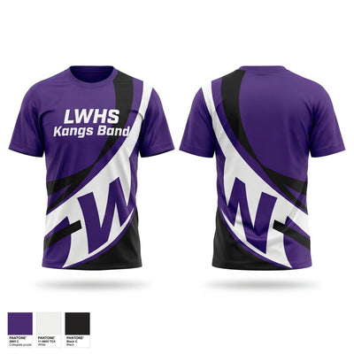 LWHS Kangs Band Soft Poly Tee Cotton Like Feel - 1