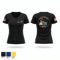 Delaware GTF Women's Short Sleeve V-neck Shirt - 1
