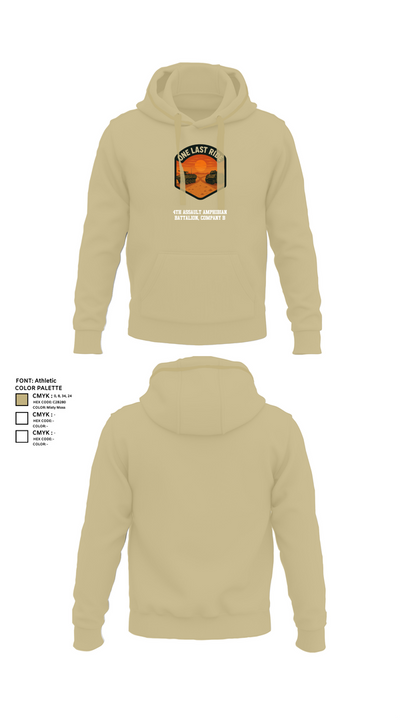 4th Assault Amphibian Battalion, Company B 82284637 Hoodie - 91