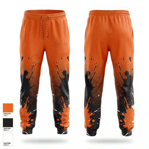 Sweatpants, Cobras, Baseball, Teamtime, Team time, sublimation, custom sports apparel, team uniforms, spirit wear, spiritwear, sports uniforms, custom shirts, team store, custom team store, fundraiser sports, apparel fundraiser