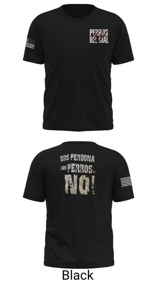 Old School Cotton Feel Shirt, PERROS DEL MAL, Men's Soccer, Teamtime, Team time, sublimation, custom sports apparel, team uniforms, spirit wear, spiritwear, sports uniforms, custom shirts, team store, custom team store, fundraiser sports, apparel fundraiser