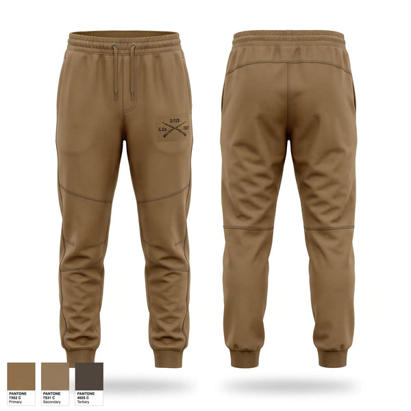 Sweatpants, Charlie Company 2/113th INF, Army, Teamtime, Team time, sublimation, custom sports apparel, team uniforms, spirit wear, spiritwear, sports uniforms, custom shirts, team store, custom team store, fundraiser sports, apparel fundraiser