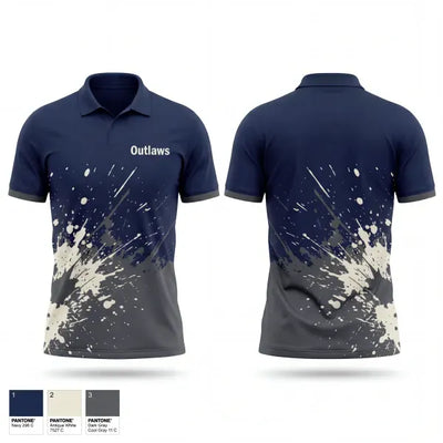 Outlaws 6981618 Short Sleeve Performance Polo - 1