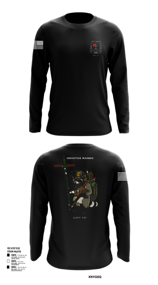 Long Sleeve Performance Shirt, 441st Engineer Company, Army, Teamtime, Team time, sublimation, custom sports apparel, team uniforms, spirit wear, spiritwear, sports uniforms, custom shirts, team store, custom team store, fundraiser sports, apparel fundraiser