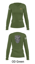 HHB 113th FA / FIST 8360084 Women's Long Sleeve V-neck Shirt - 57