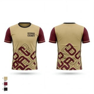 Short Sleeve Performance Shirt, George County, Wrestling, Teamtime, Team time, sublimation, custom sports apparel, team uniforms, spirit wear, spiritwear, sports uniforms, custom shirts, team store, custom team store, fundraiser sports, apparel fundraiser