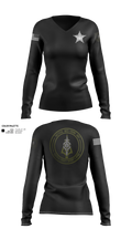 OCSO TAC UNIT Women's Long Sleeve V-neck Shirt - 21