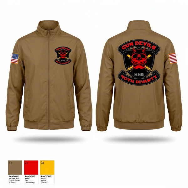 Windbreaker, HHB 40th DIVARTY, Army, Teamtime, Team time, sublimation, custom sports apparel, team uniforms, spirit wear, spiritwear, sports uniforms, custom shirts, team store, custom team store, fundraiser sports, apparel fundraiser