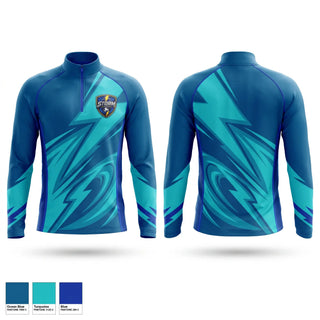 Quarter Zip Jacket, Storm F.C., Men's Soccer, Teamtime, Team time, sublimation, custom sports apparel, team uniforms, spirit wear, spiritwear, sports uniforms, custom shirts, team store, custom team store, fundraiser sports, apparel fundraiser