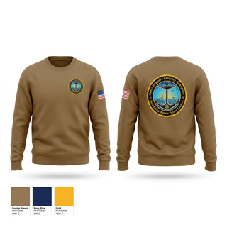 Crew Neck Sweatshirt, NSA Annapolis Security Detachment, Navy, Teamtime, Team time, sublimation, custom sports apparel, team uniforms, spirit wear, spiritwear, sports uniforms, custom shirts, team store, custom team store, fundraiser sports, apparel fundraiser
