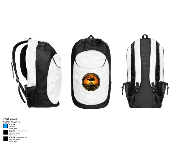 Gear Bag, CLC-A, Marines, Teamtime, Team time, sublimation, custom sports apparel, team uniforms, spirit wear, spiritwear, sports uniforms, custom shirts, team store, custom team store, fundraiser sports, apparel fundraiser