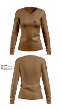 31K 16297588 Women's Long Sleeve V-neck Shirt - 2