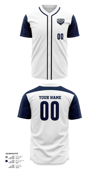 Full Button Baseball Jersey, Silver State Elite, Baseball, Teamtime, Team time, sublimation, custom sports apparel, team uniforms, spirit wear, spiritwear, sports uniforms, custom shirts, team store, custom team store, fundraiser sports, apparel fundraiser