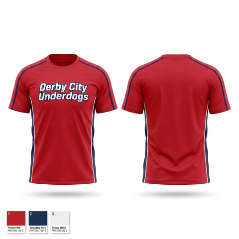 Short Sleeve Performance Shirt, Derby City Underdogs, Baseball, Teamtime, Team time, sublimation, custom sports apparel, team uniforms, spirit wear, spiritwear, sports uniforms, custom shirts, team store, custom team store, fundraiser sports, apparel fundraiser