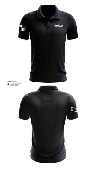 Short Sleeve Performance Polo, FMS #8, , Teamtime, Team time, sublimation, custom sports apparel, team uniforms, spirit wear, spiritwear, sports uniforms, custom shirts, team store, custom team store, fundraiser sports, apparel fundraiser