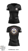 NSCS 5446816 Women's Short Sleeve V-neck Shirt - 3