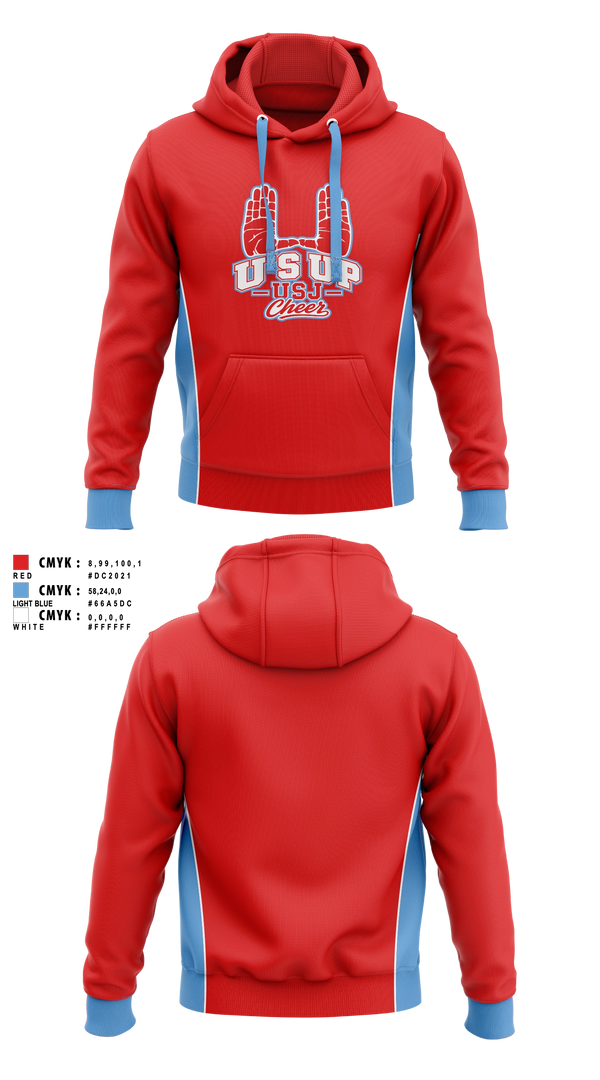 Hoodie, USJ Bruins, Spirit Store, Teamtime, Team time, sublimation, custom sports apparel, team uniforms, spirit wear, spiritwear, sports uniforms, custom shirts, team store, custom team store, fundraiser sports, apparel fundraiser