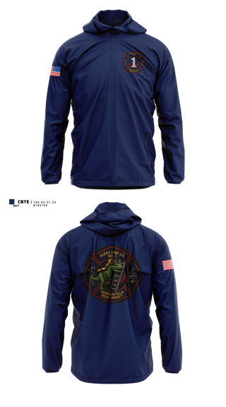 Windbreaker, Alert Fire Company #1, Fire Department, Teamtime, Team time, sublimation, custom sports apparel, team uniforms, spirit wear, spiritwear, sports uniforms, custom shirts, team store, custom team store, fundraiser sports, apparel fundraiser