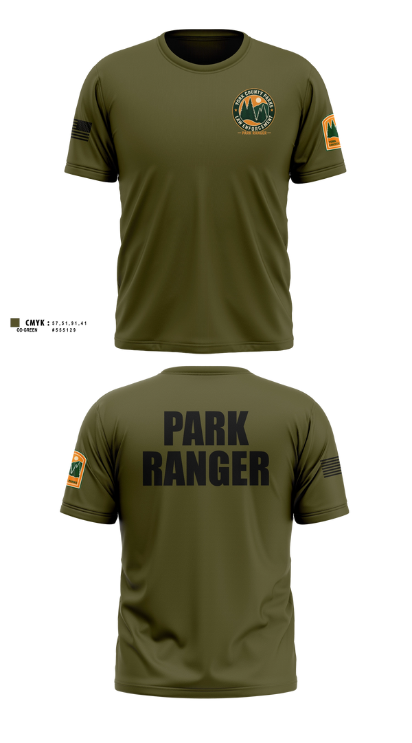 Short Sleeve Performance Shirt, York County Park Ranger Division, Police, Teamtime, Team time, sublimation, custom sports apparel, team uniforms, spirit wear, spiritwear, sports uniforms, custom shirts, team store, custom team store, fundraiser sports, apparel fundraiser