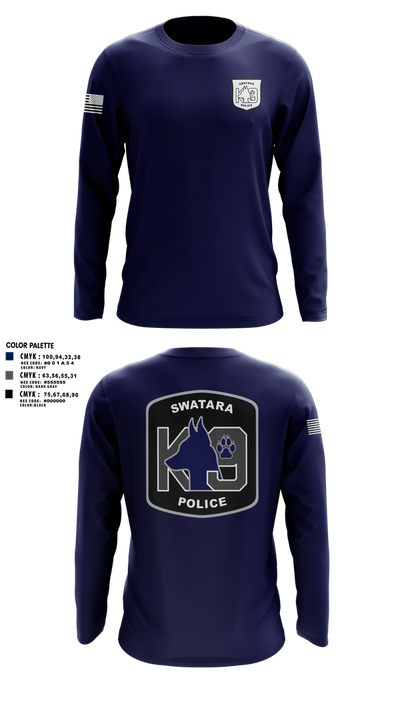 Swatara K9 68594895 Long Sleeve Performance Shirt 1
