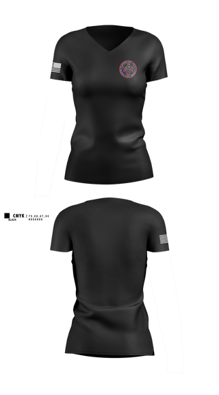 Womens Short Sleeve Vneck Shirt, Det 172, , Teamtime, Team time, sublimation, custom sports apparel, team uniforms, spirit wear, spiritwear, sports uniforms, custom shirts, team store, custom team store, fundraiser sports, apparel fundraiser