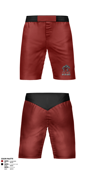 Fight Shorts, Inner City Wrestling, Wrestling, Teamtime, Team time, sublimation, custom sports apparel, team uniforms, spirit wear, spiritwear, sports uniforms, custom shirts, team store, custom team store, fundraiser sports, apparel fundraiser