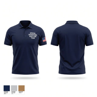 Short Sleeve Performance Polo, SPECIAL OPERATIONS REACTION TEAM, Police, Teamtime, Team time, sublimation, custom sports apparel, team uniforms, spirit wear, spiritwear, sports uniforms, custom shirts, team store, custom team store, fundraiser sports, apparel fundraiser
