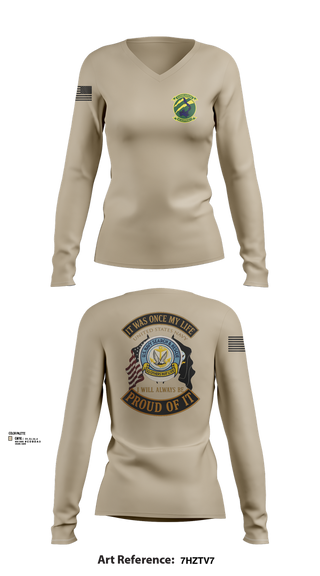 Womens Long Sleeve Vneck Shirt, HC11, Navy, Teamtime, Team time, sublimation, custom sports apparel, team uniforms, spirit wear, spiritwear, sports uniforms, custom shirts, team store, custom team store, fundraiser sports, apparel fundraiser
