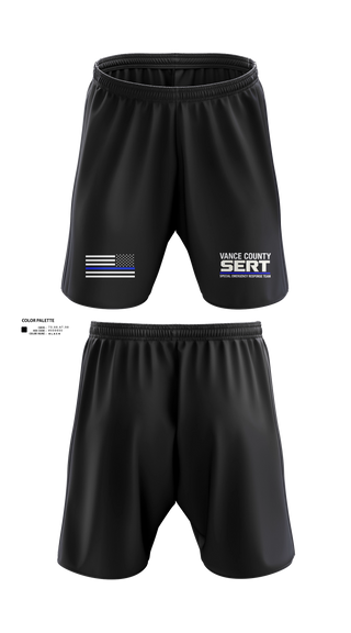 Athletic Shorts With Pockets, Vance County Sheriff Office S.E.R.T, Police, Teamtime, Team time, sublimation, custom sports apparel, team uniforms, spirit wear, spiritwear, sports uniforms, custom shirts, team store, custom team store, fundraiser sports, apparel fundraiser