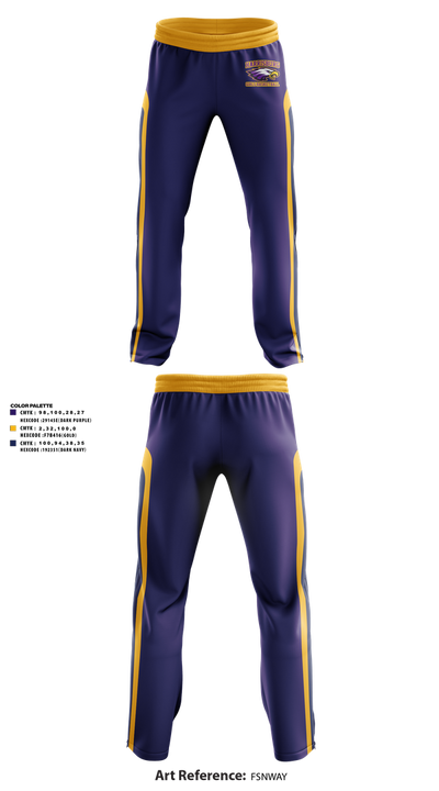 Harrisburg High School Girls Basketball 74185952 Sweatpants - 1