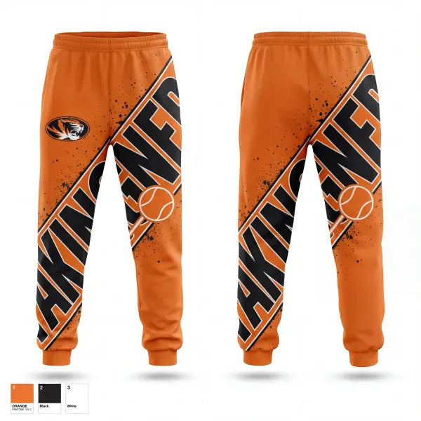 Sweatpants, Richland County High School Tennis, Tennis, Teamtime, Team time, sublimation, custom sports apparel, team uniforms, spirit wear, spiritwear, sports uniforms, custom shirts, team store, custom team store, fundraiser sports, apparel fundraiser
