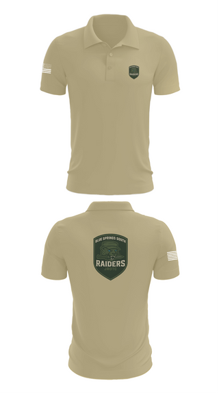 Short Sleeve Performance Polo, BSS JROTC, , Teamtime, Team time, sublimation, custom sports apparel, team uniforms, spirit wear, spiritwear, sports uniforms, custom shirts, team store, custom team store, fundraiser sports, apparel fundraiser