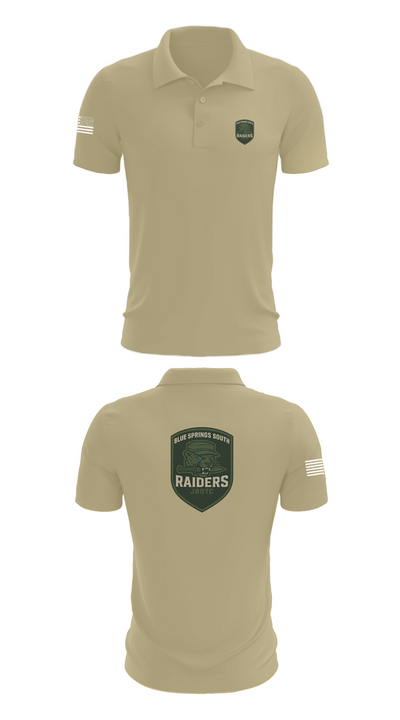 BSS JROTC 74818776 Short Sleeve Performance Polo - 87