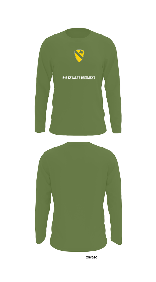 Long Sleeve Performance Shirt, 6-9 Cavalry Regiment, , Teamtime, Team time, sublimation, custom sports apparel, team uniforms, spirit wear, spiritwear, sports uniforms, custom shirts, team store, custom team store, fundraiser sports, apparel fundraiser