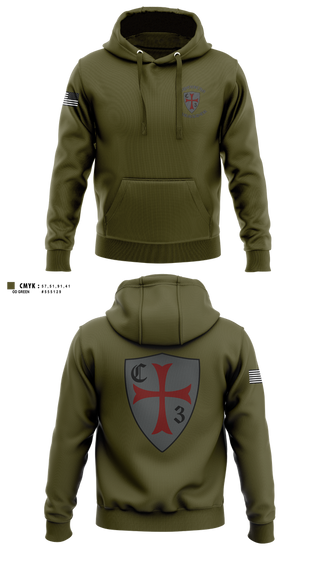 Hoodie, KIS SECFOR, Army, Teamtime, Team time, sublimation, custom sports apparel, team uniforms, spirit wear, spiritwear, sports uniforms, custom shirts, team store, custom team store, fundraiser sports, apparel fundraiser