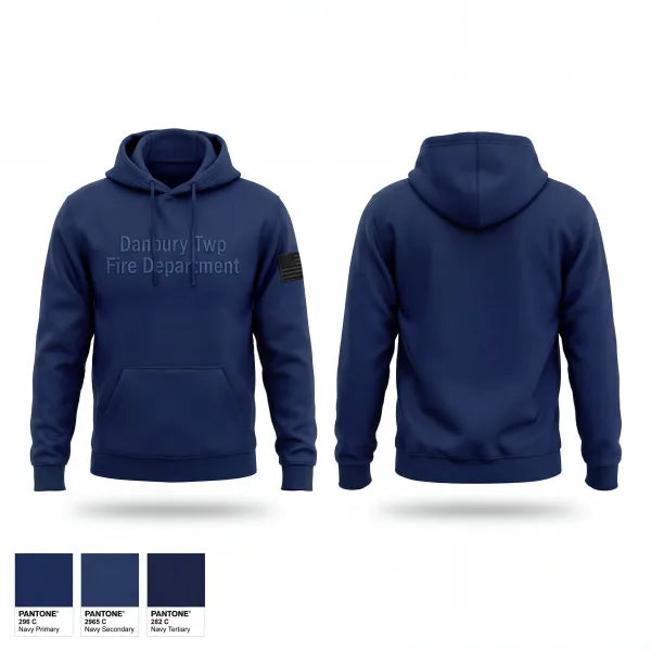 Hoodie, Danbury Twp Fire Department, Fire Department, Teamtime, Team time, sublimation, custom sports apparel, team uniforms, spirit wear, spiritwear, sports uniforms, custom shirts, team store, custom team store, fundraiser sports, apparel fundraiser