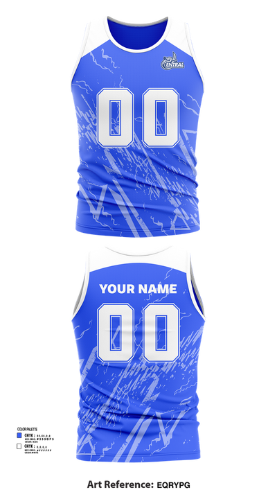 R-S Central Hilltoppers Volleyball 15542633 Tank Top - 91