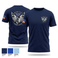 Harford County Sheriff's Office Motor Unit 51837509 Old School Cotton Feel Shirt - 1