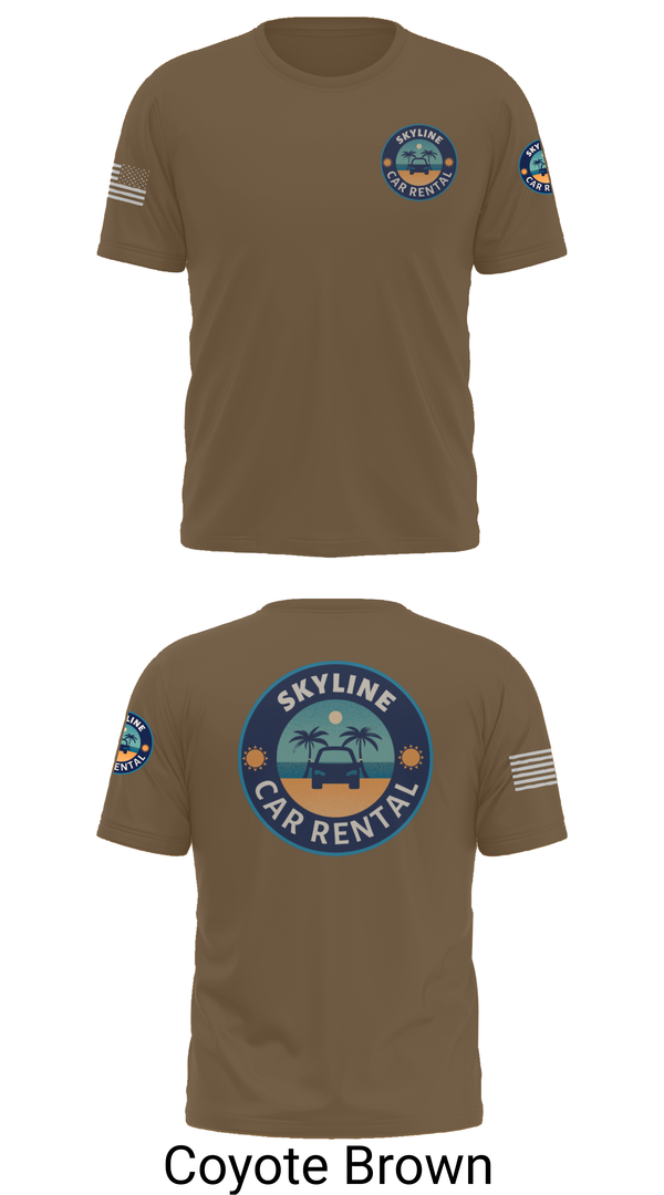 Old School Cotton Feel Shirt, Skyline Car Rental, Men's Basketball, Teamtime, Team time, sublimation, custom sports apparel, team uniforms, spirit wear, spiritwear, sports uniforms, custom shirts, team store, custom team store, fundraiser sports, apparel fundraiser