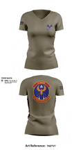 Civil Air Patrol's Fort Worth Phoenix Composite Squadron 53240967 Women's Short Sleeve V-neck Shirt - 5